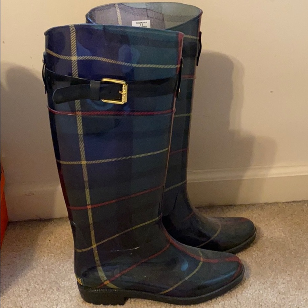 Ralph Lauren rain boots- barely worn!